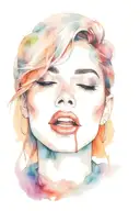 scream vocalist tattoo design idea