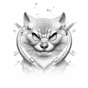 Infinity Symbol tattoo design idea