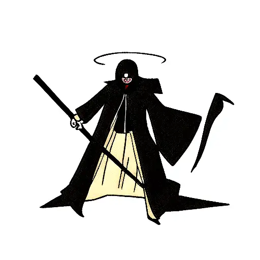 Grim Reaper tattoo design idea