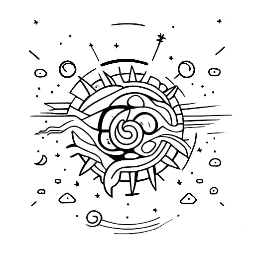 SOL tattoo design idea