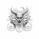 inimitable tattoo design idea