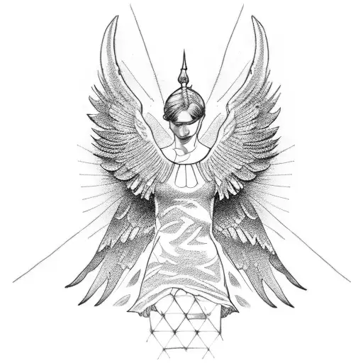 Winged Victory tattoo design idea