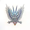 Winged Victory tattoo design idea