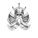  viking armband tattoo design idea
