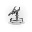  viking arm ring tattoo design idea