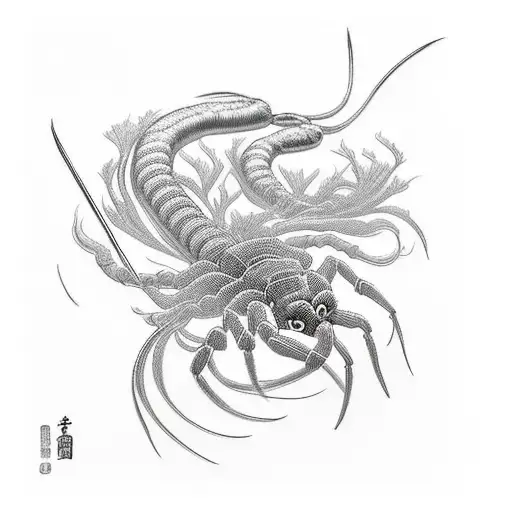 kaneki ken's centipede with red spider lily details tattoo design idea