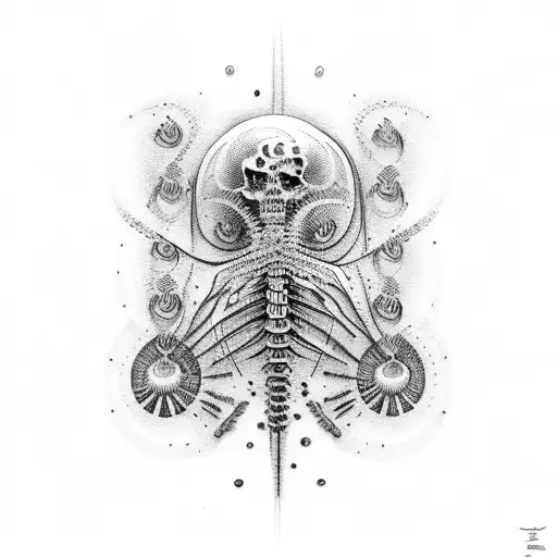 chiropractic  tattoo design idea