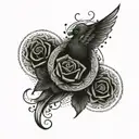 generates a template for a dotwork style zues forearm half sleeve tattoo tattoo design idea