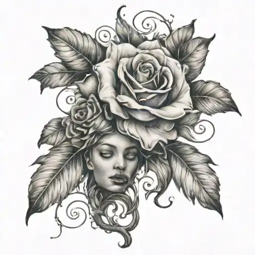 self forgiveness and self love tattoo design idea