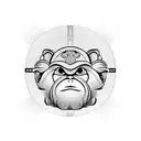 Three wise monkeys on a horizontal line tattoo design idea