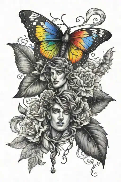 Gay tattoo design idea