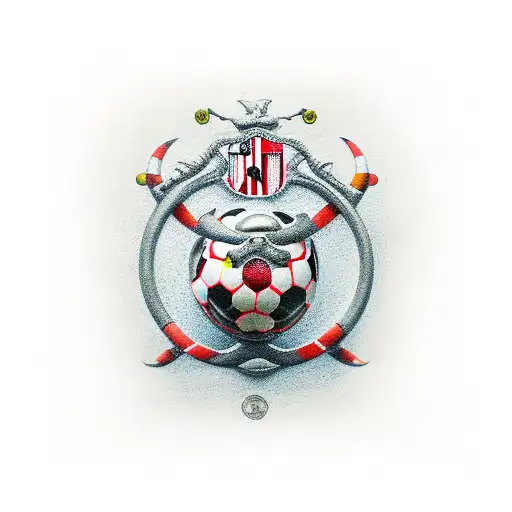 Athletic Bilbao, bola 8, tasmania demon, 4k tattoo design idea