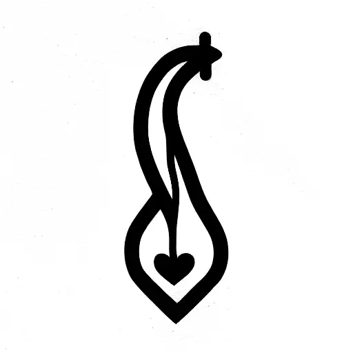 kidney lifeline tattoo design idea