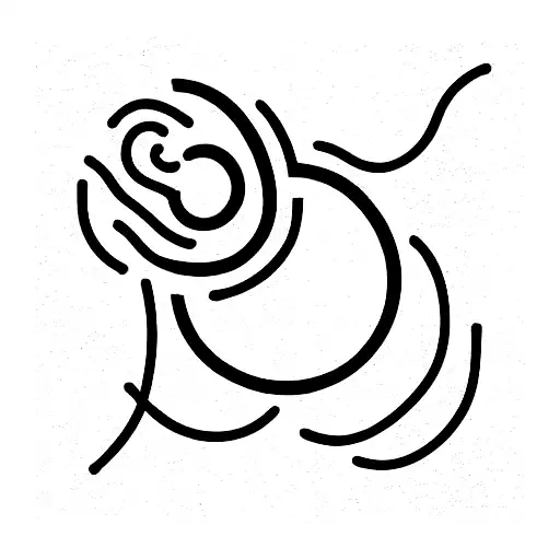 kidney with a lifeline tattoo design idea