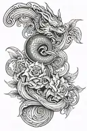 NAKATO 08-02-2 tattoo design idea