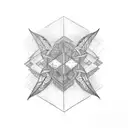 last name tattoo design idea