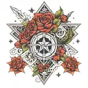southern cross tattoo design idea