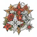 southern cross tattoo design idea