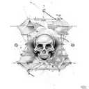 tecnolology , science ,physics tattoo design idea