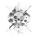 tecnolology , science ,physics tattoo design idea