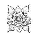 flores  tattoo design idea