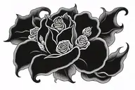 For mom who commit suicide prevention tattoo design idea