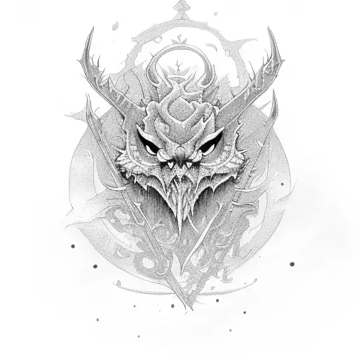 Tibia MMORPG tattoo design idea