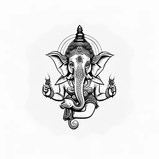Buy Temporary Tattoowala Om Trishul With God Ganesh With Trible Designs  Pack of 4 Temporary Tattoo Sticker For Men and Woman Temporary body Tattoo  (2x4 Inch) Online at Best Prices in India -