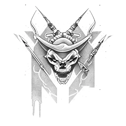 thunder scorpio tattoo design idea