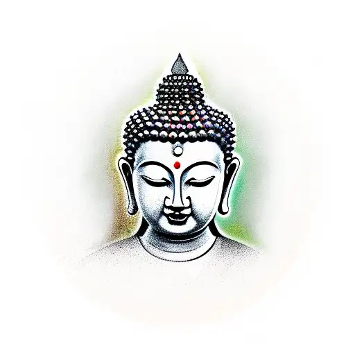 Buddha tattoo design idea