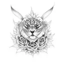 amor kanji tattoo design idea