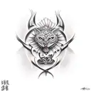 amor kanji tattoo design idea