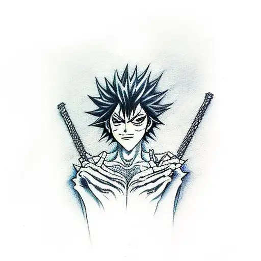 Ruk from death note tattoo design idea