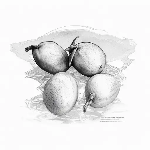 mangoes  tattoo design idea