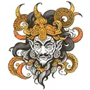 suryaputra karna tattoo design idea