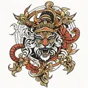 suryaputra karna tattoo design idea