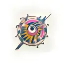 sasukes eye tattoo design idea