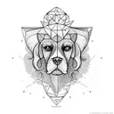 cavalier échec nombre d'or tattoo design idea