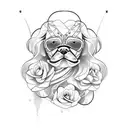 cavalier échec nombre d'or tattoo design idea