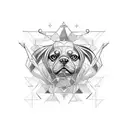 cavalier échec nombre d'or tattoo design idea