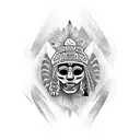 something between Mayan tattoos, Native American ones, with Slavic symbols tattoo design idea