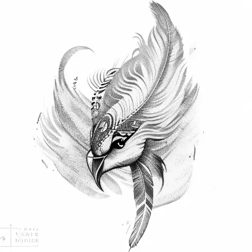 feathers, parachute, "veni Vidi Vici" , shoulder tattoo design idea