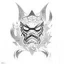 skyrim tattoo design idea