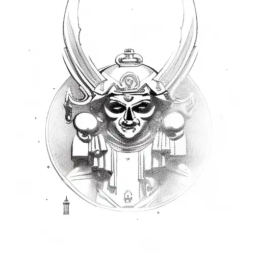 saint michael tattoo design idea