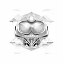 future fighter jet tattoo design idea