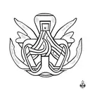 Ankh Symbol tattoo design idea