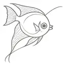 angelfish  tattoo design idea
