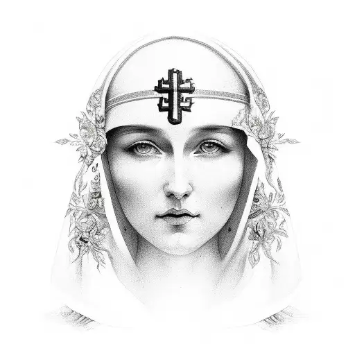 Nature religious family italy motivation tattoo design idea