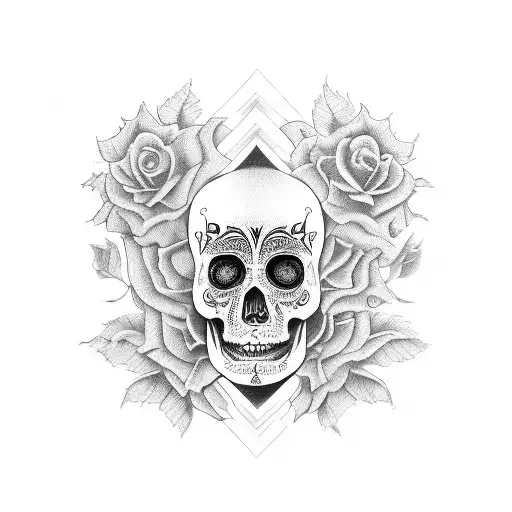 Catrina realismo  tattoo design idea