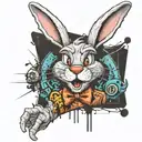 bugs bunny tattoo design idea